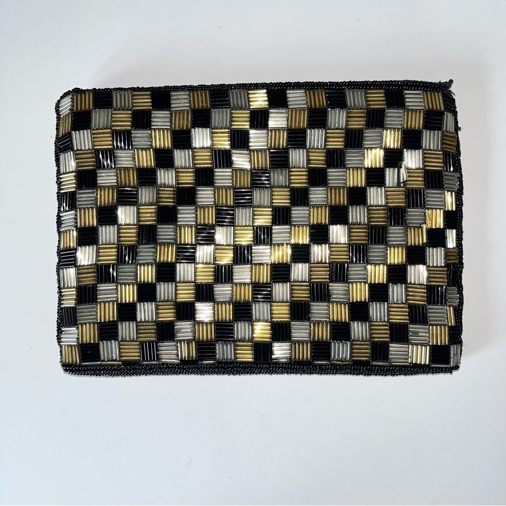 Vintage Beaded Clutch